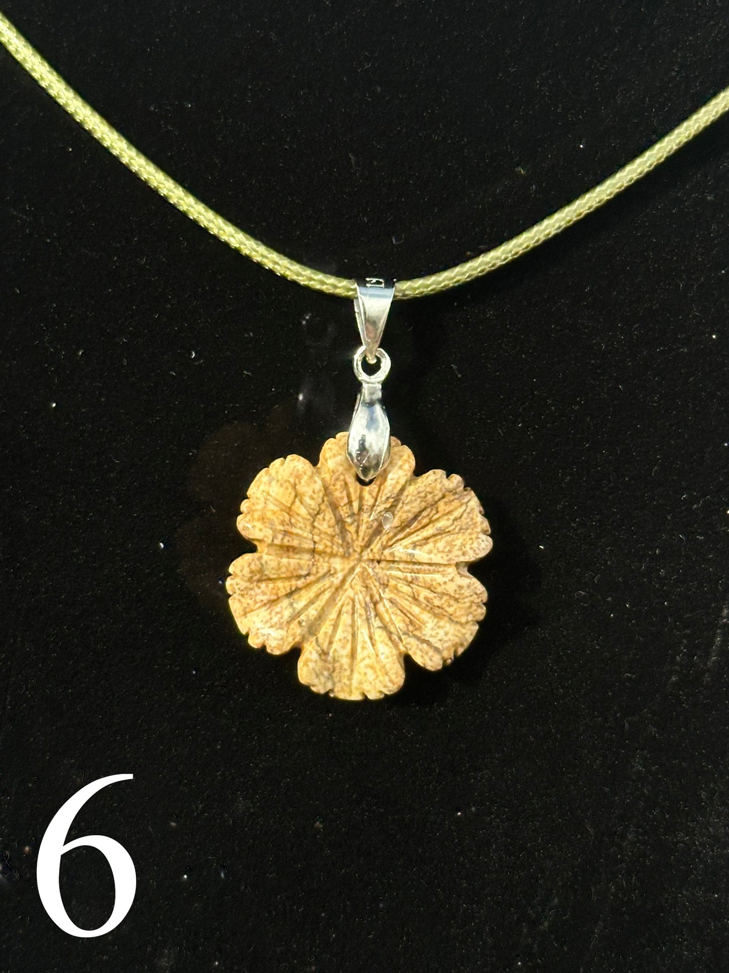 Jade Flower Necklaces