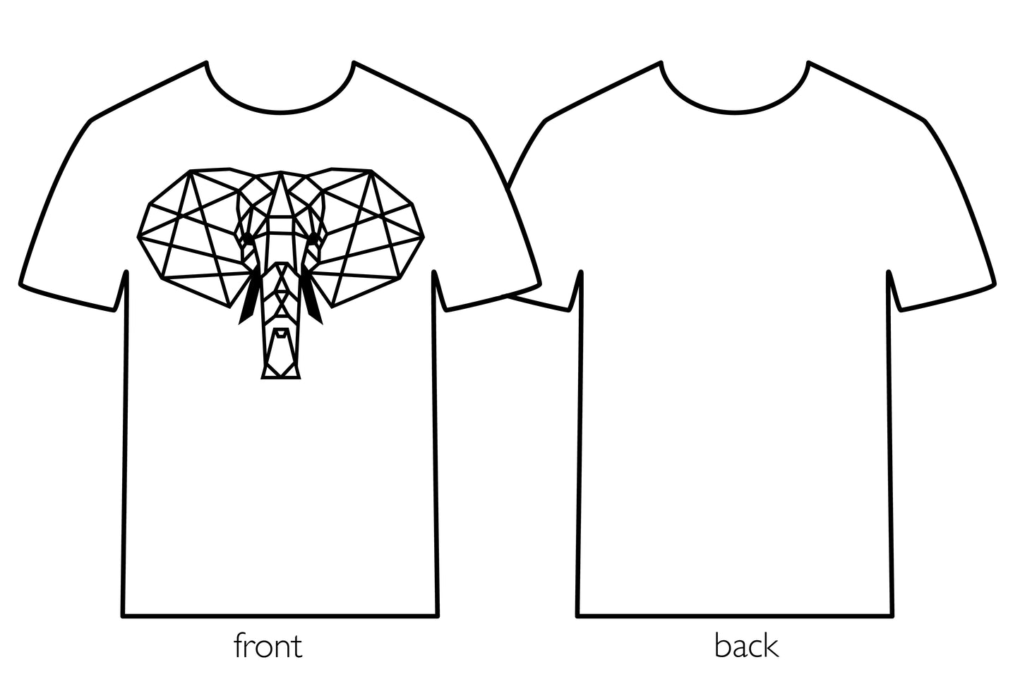 Elephant Geometric Shirt