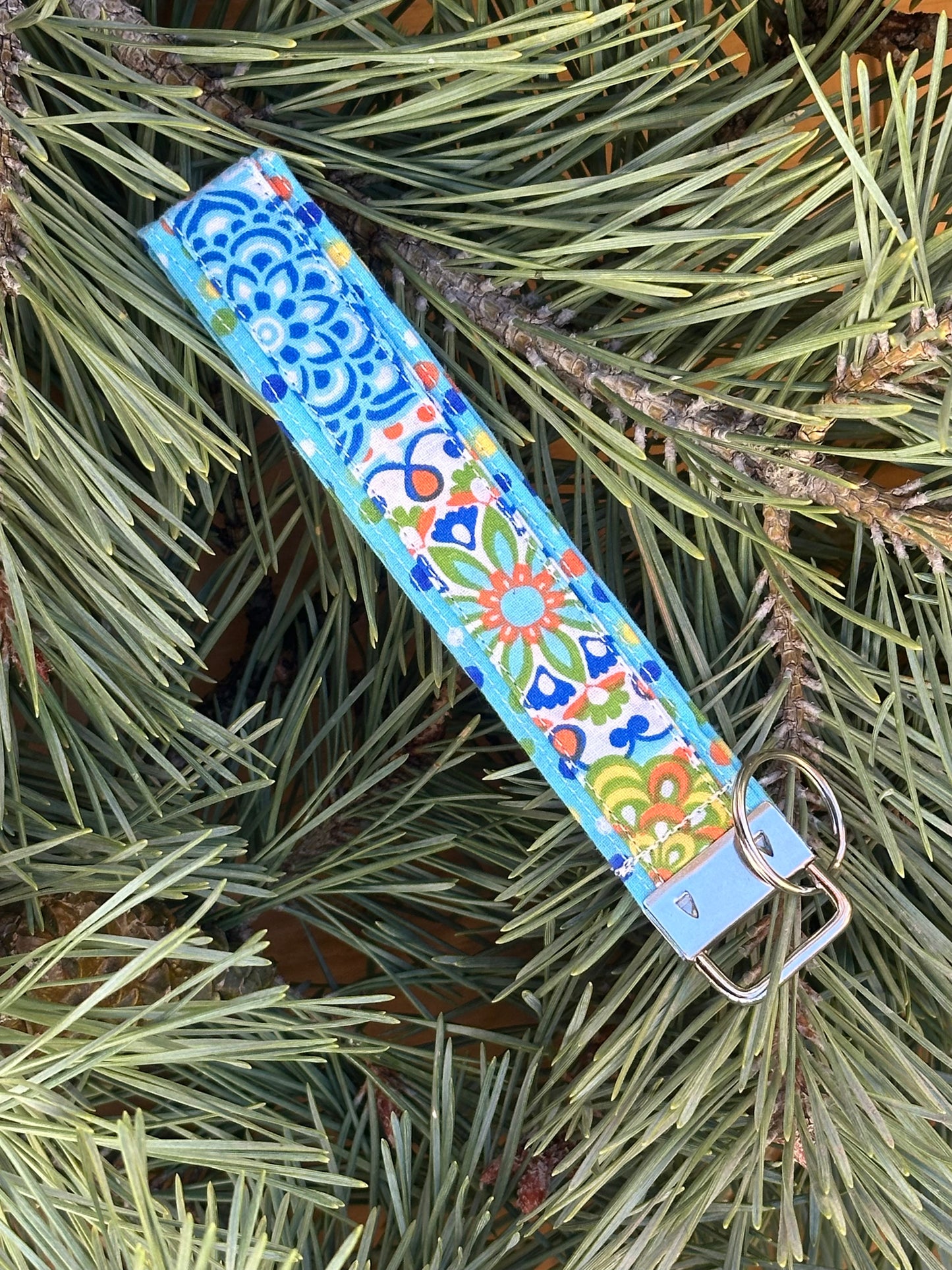 Blue Key Chain