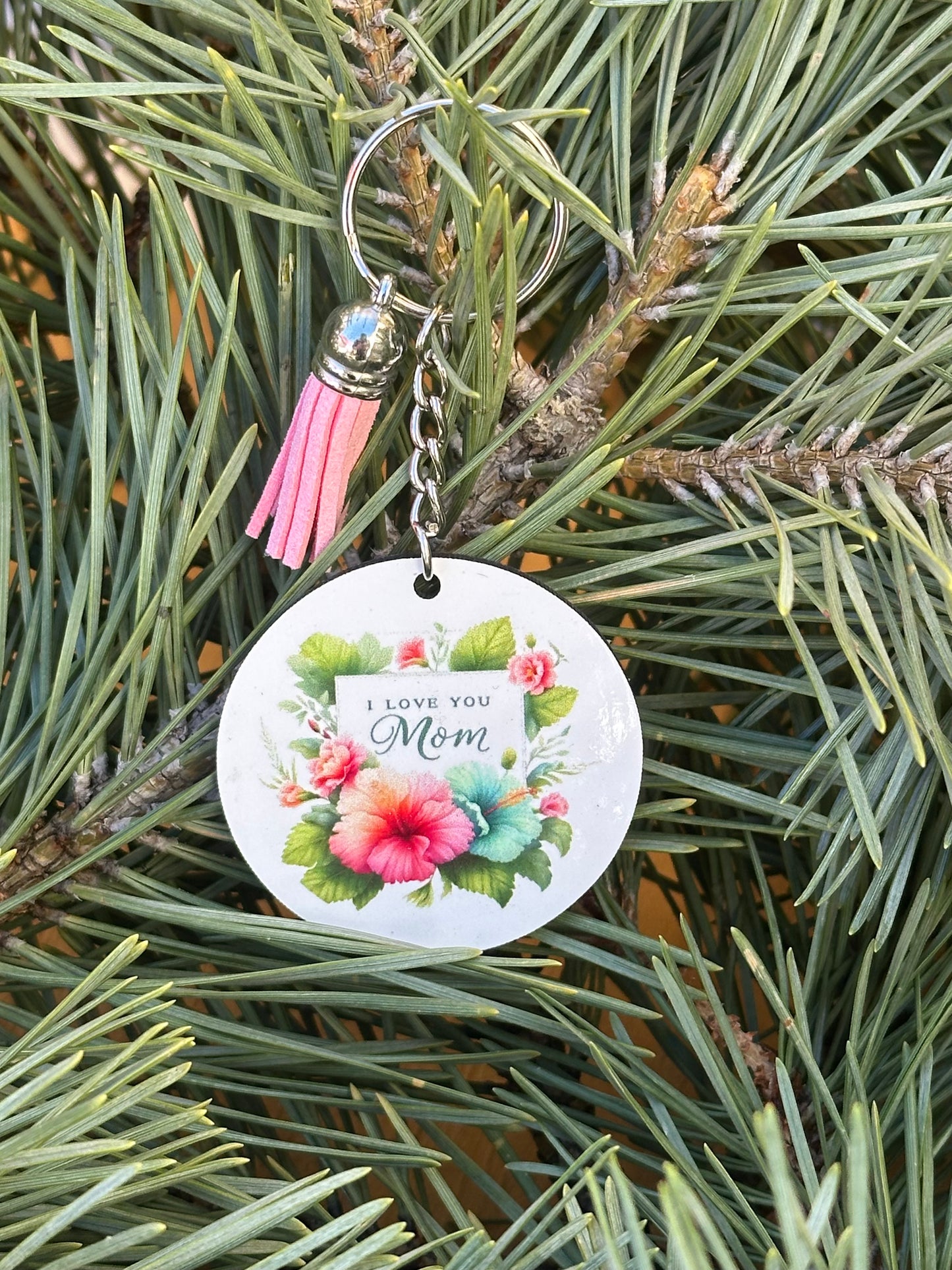 I Love you Mom Key Chain