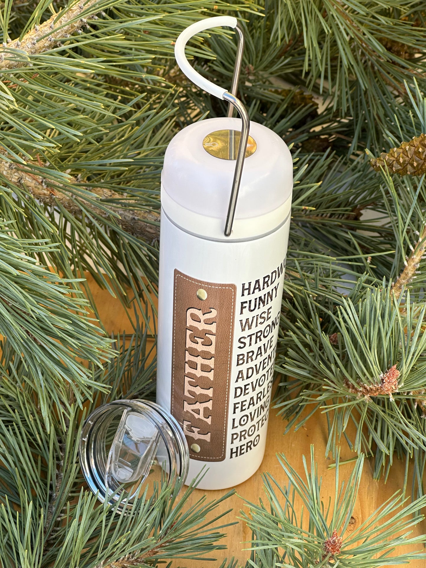 Father Light up top Tumbler