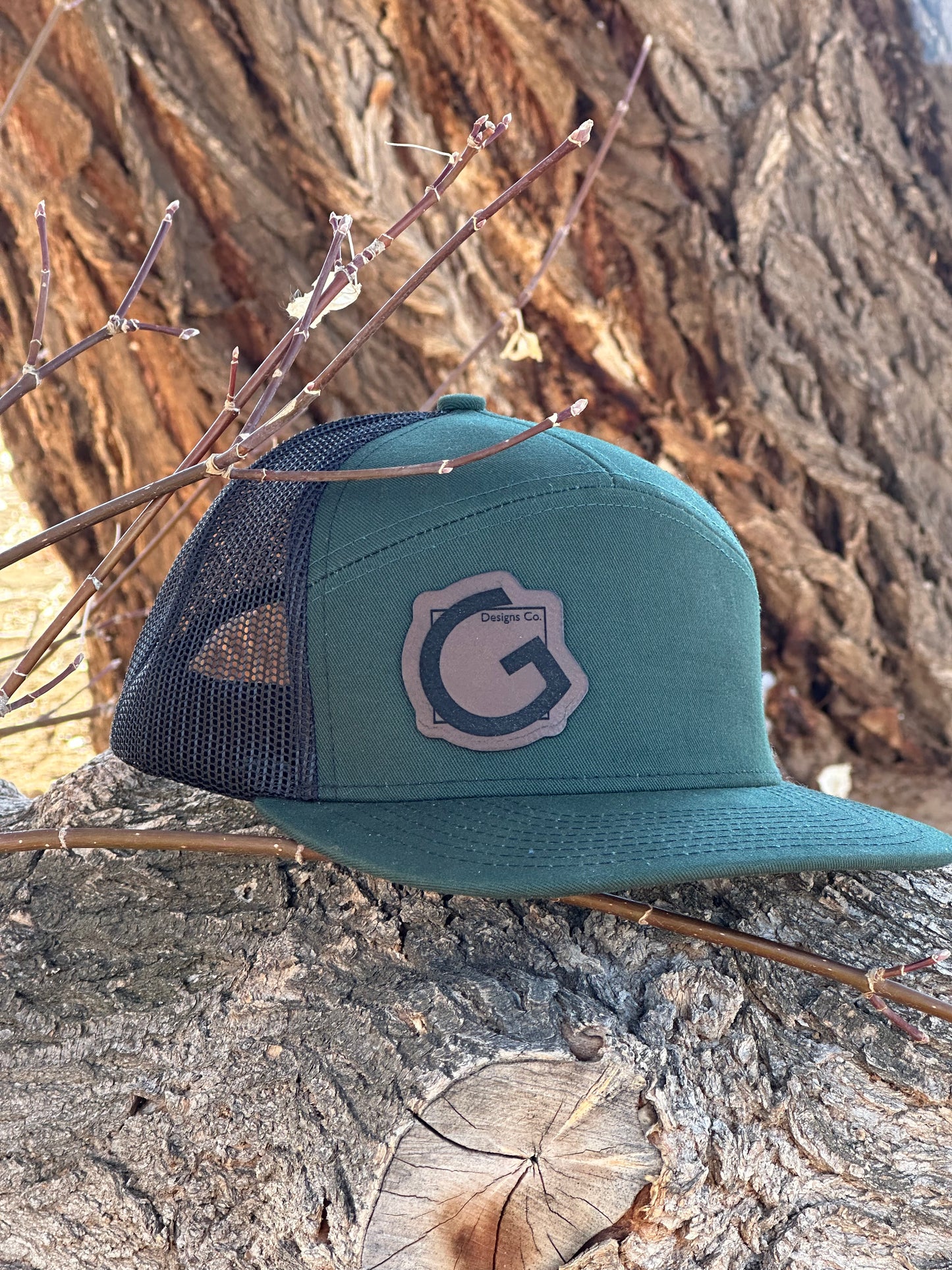 Custom Leatherette Patch Hats