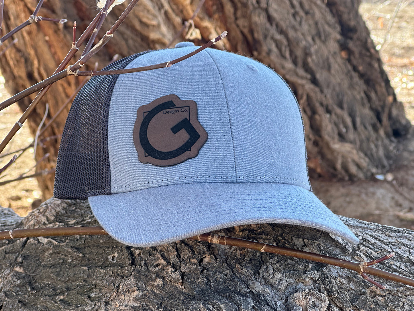 Custom Leatherette Patch Hats