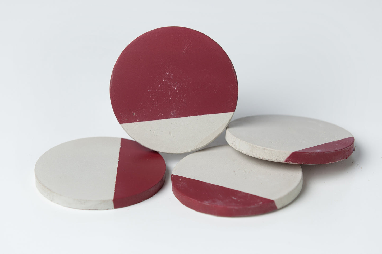 Handcrafted Concrete Pillar Candle Base