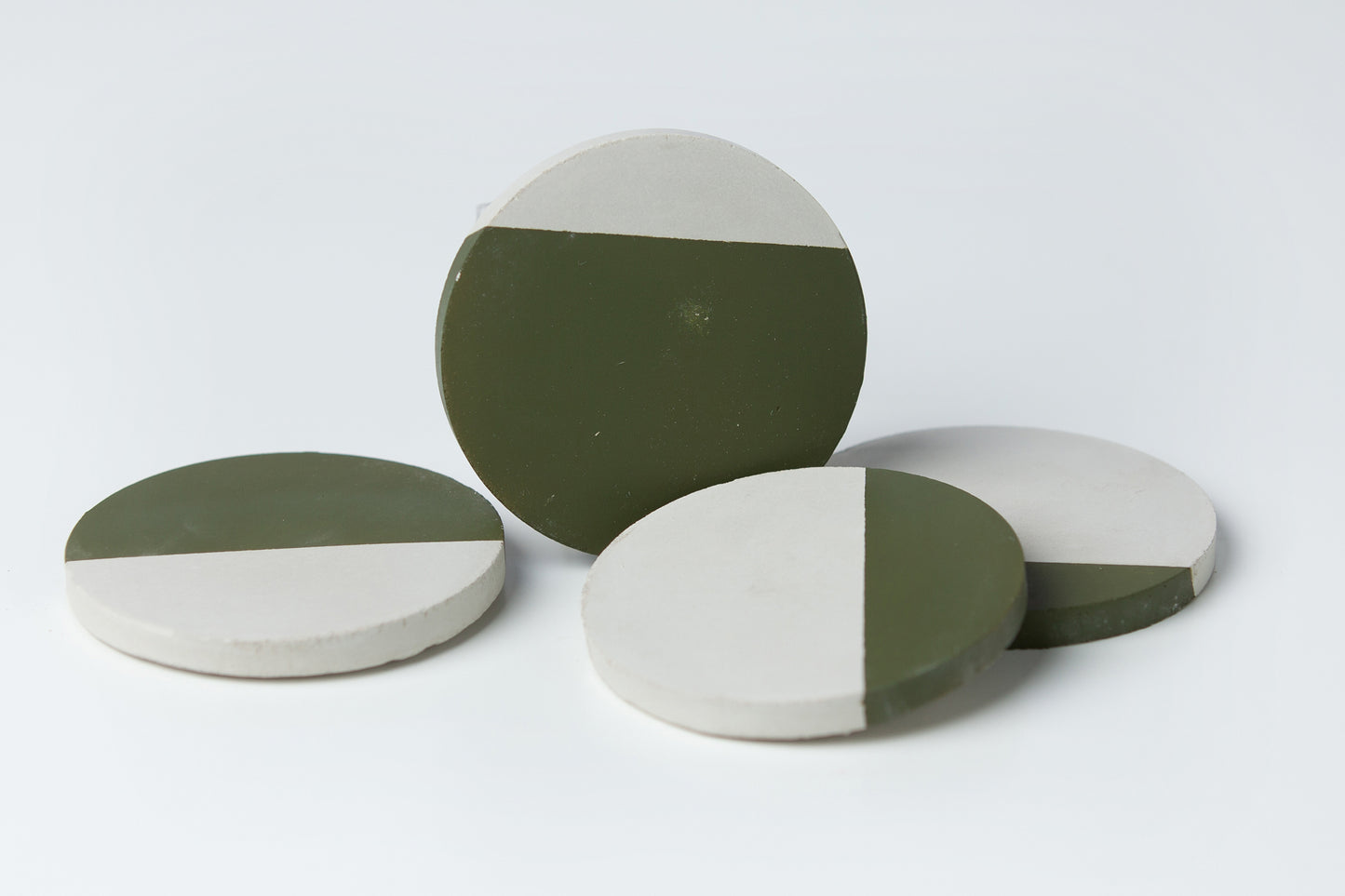 Handcrafted Concrete Pillar Candle Base