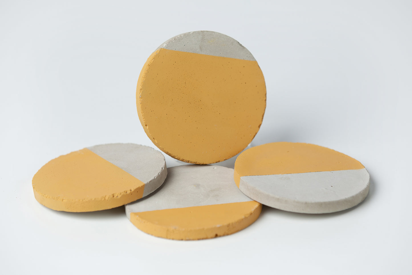 Handcrafted Concrete Pillar Candle Base