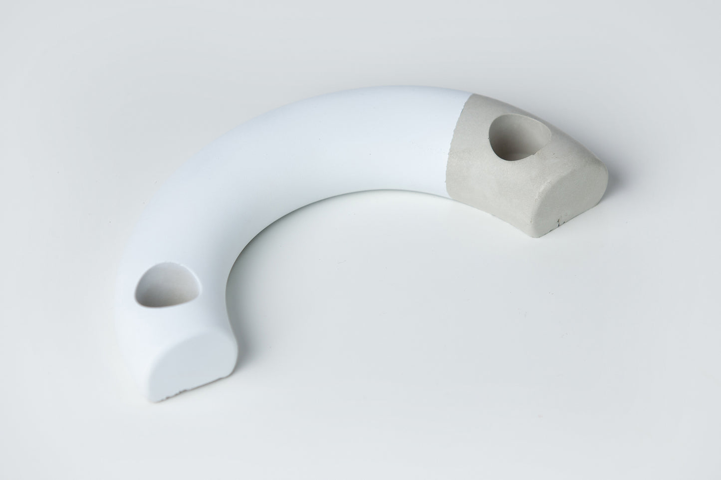 Handcrafted Concrete Tapered Candle Holders