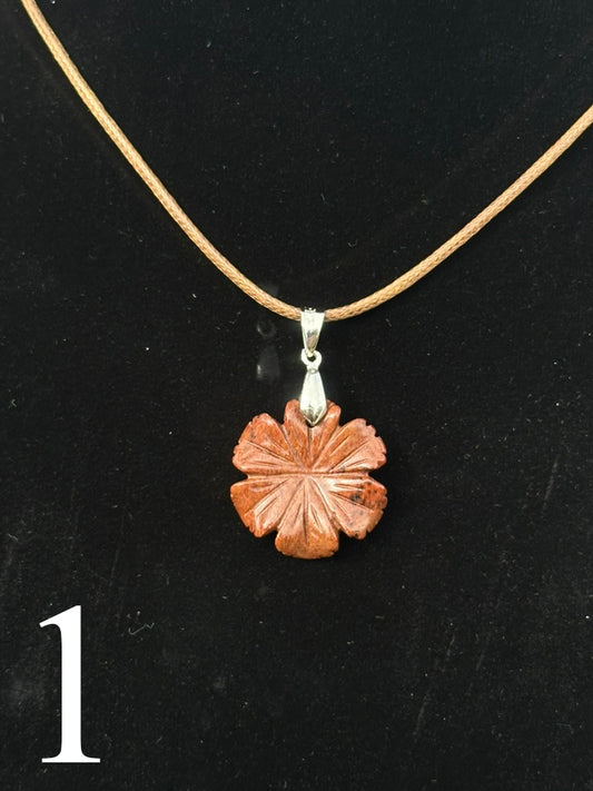 Jade Flower Necklaces