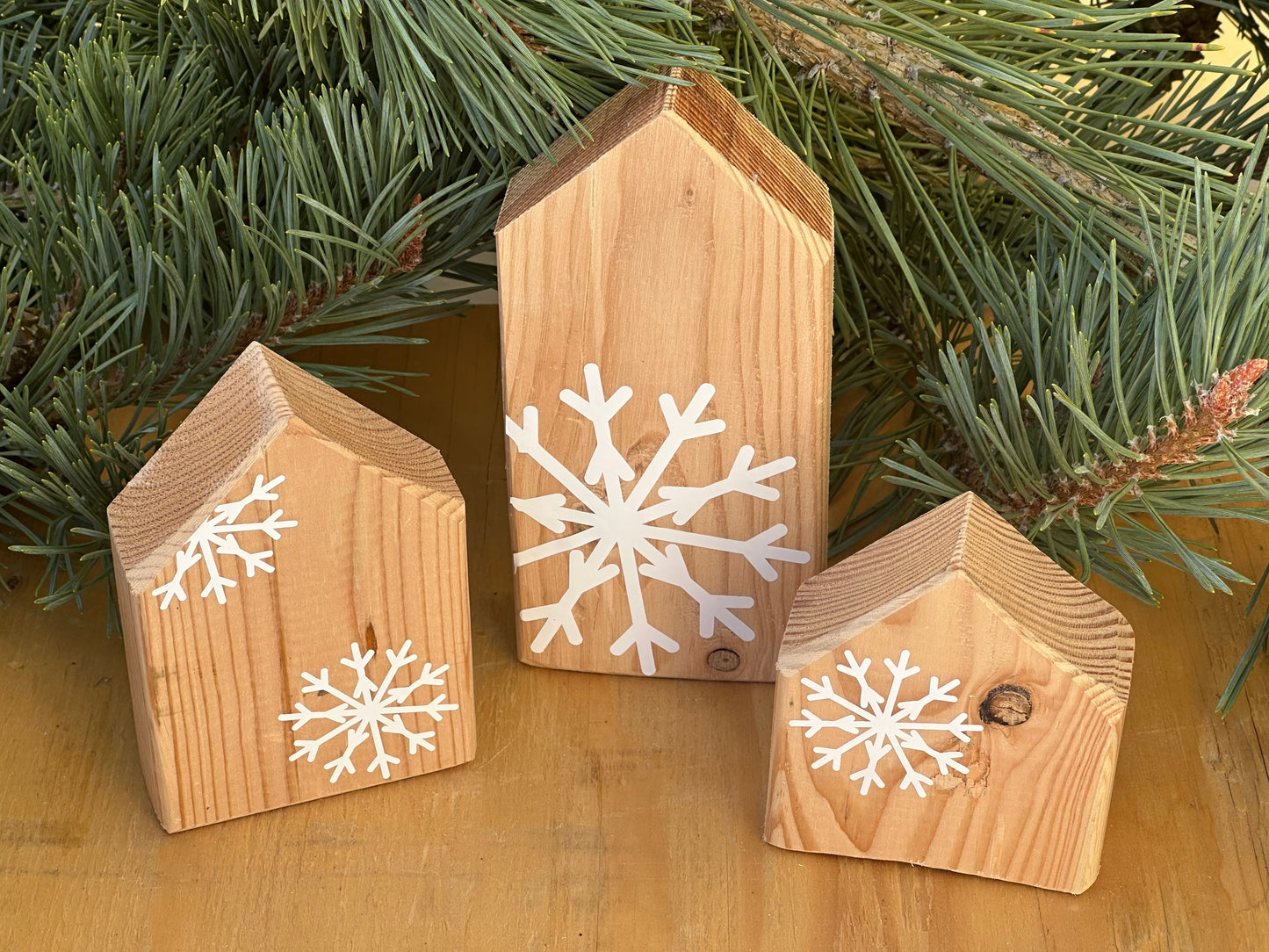 Snowflake House Home Decor