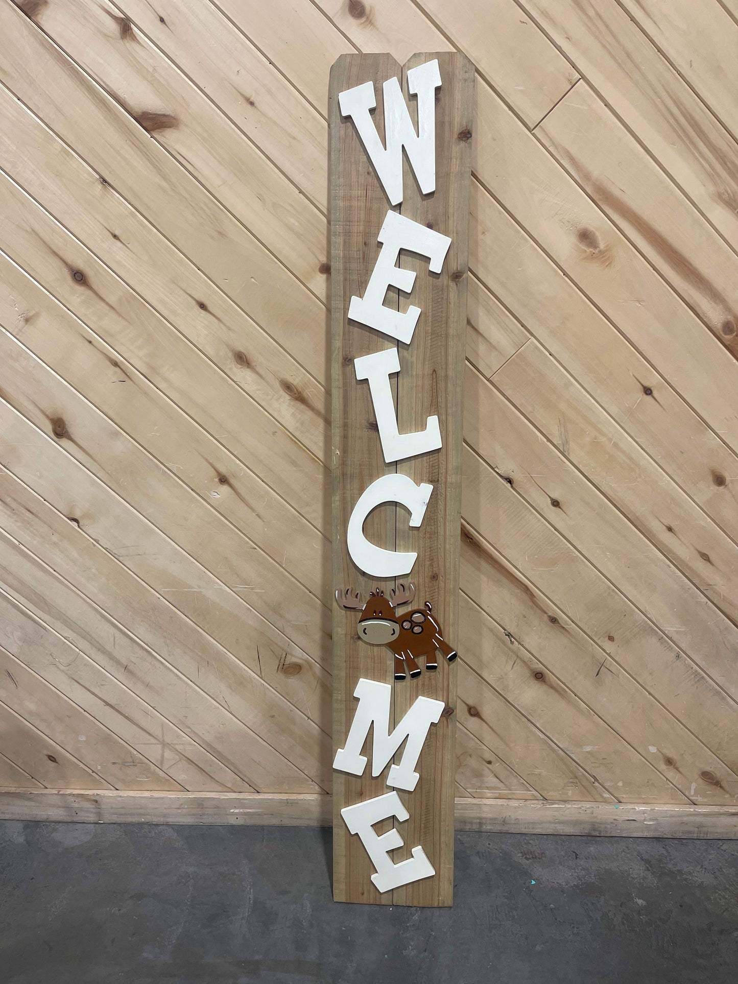 Moose Welcome Sign