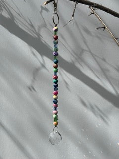 Rainbow Beaded Crystal