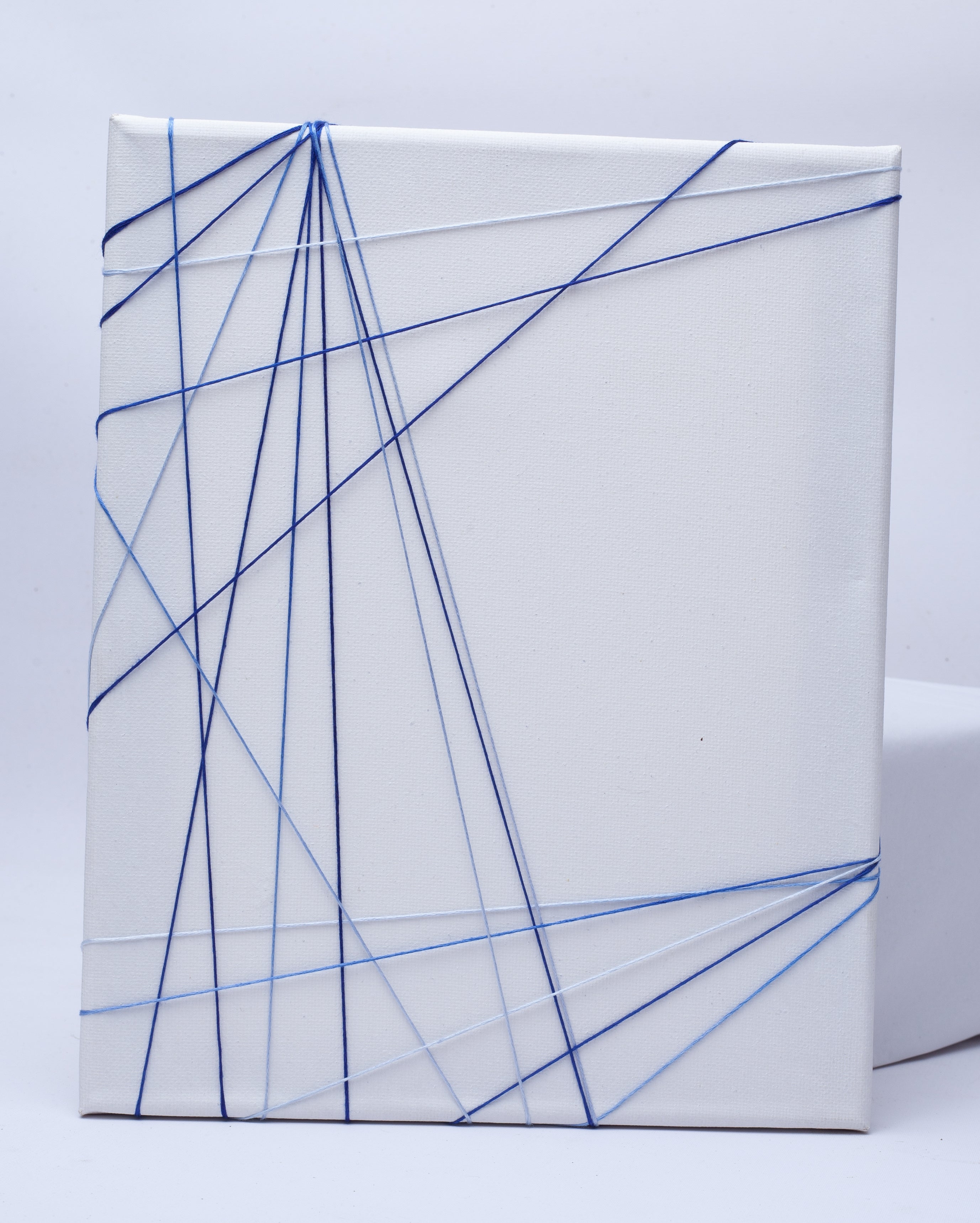 Blue String Art Canvas | String Art Decor | G Designs Co. – G Designs Co.