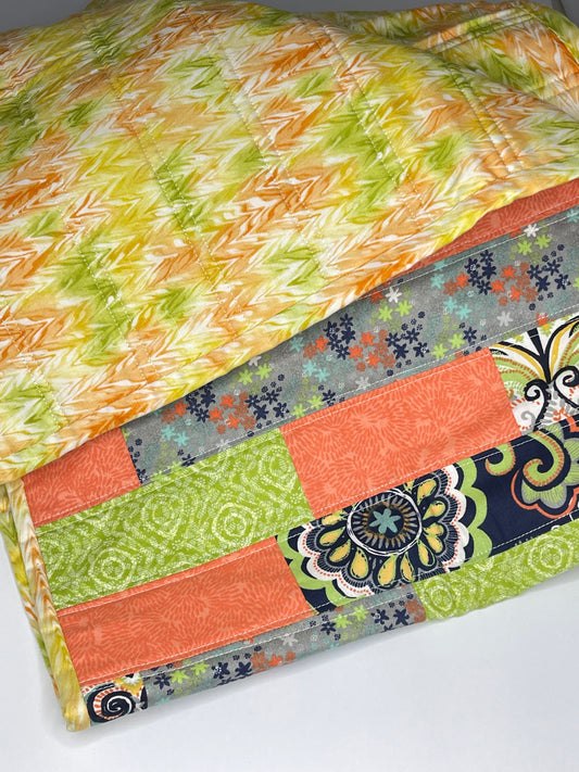 Multi Colored Pieced Tablerunner